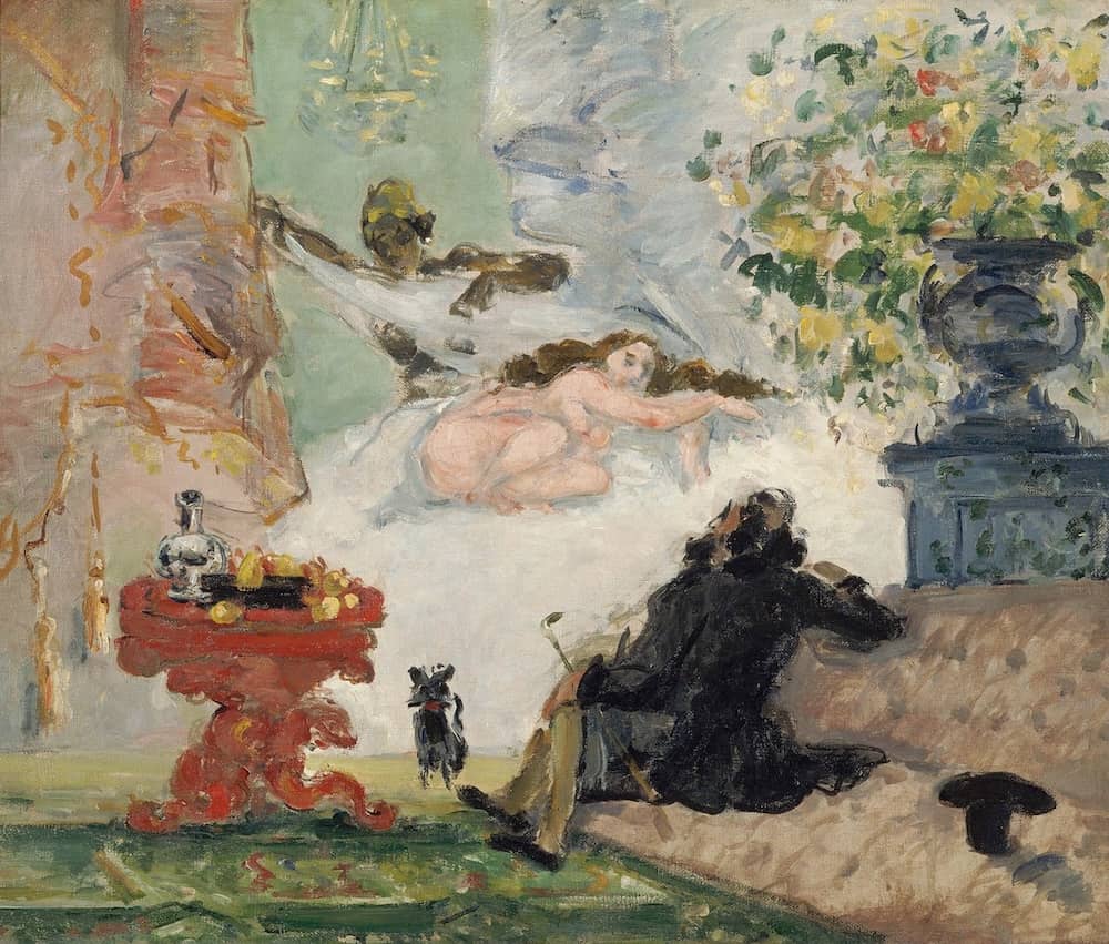 A Modern Olympia, 1870 by Paul Cezanne