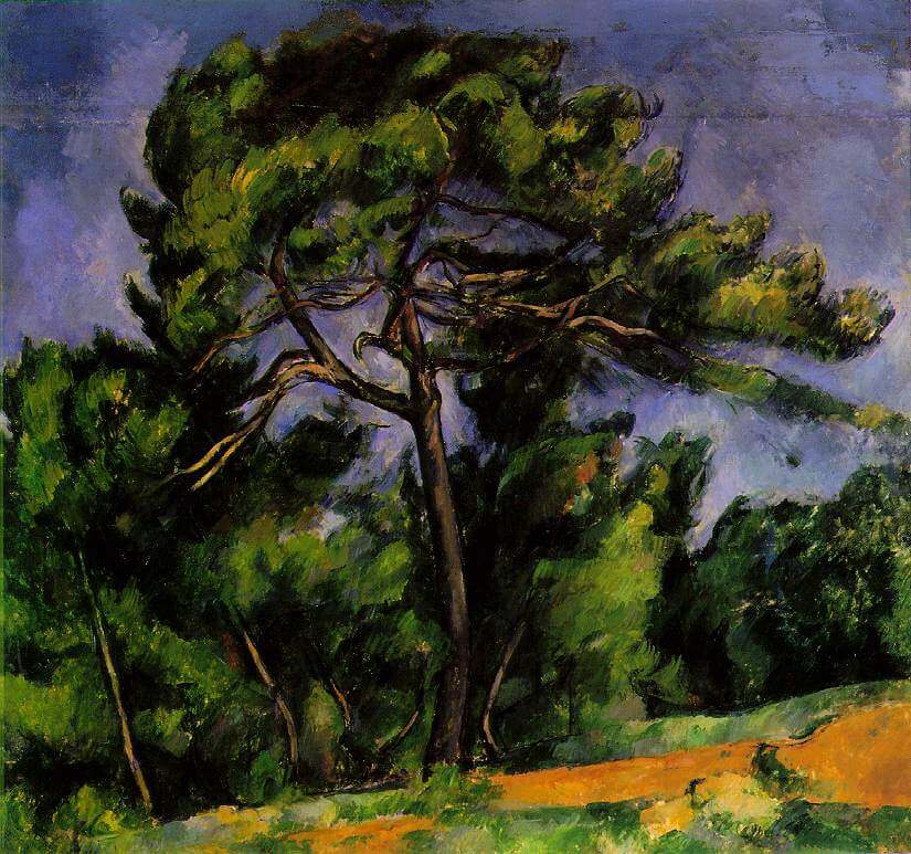 The Great Pine, 1892 by Paul Cezanne