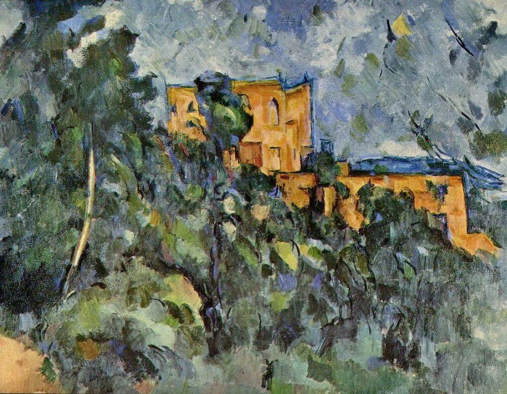 Le Chateau Noir, 1906 by Paul Cezanne