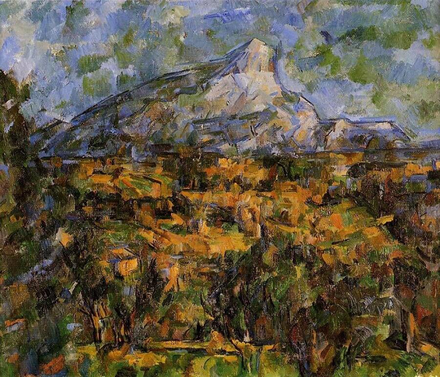 Mont Sainte-Victoire, 1902-04 by Paul Cezanne
