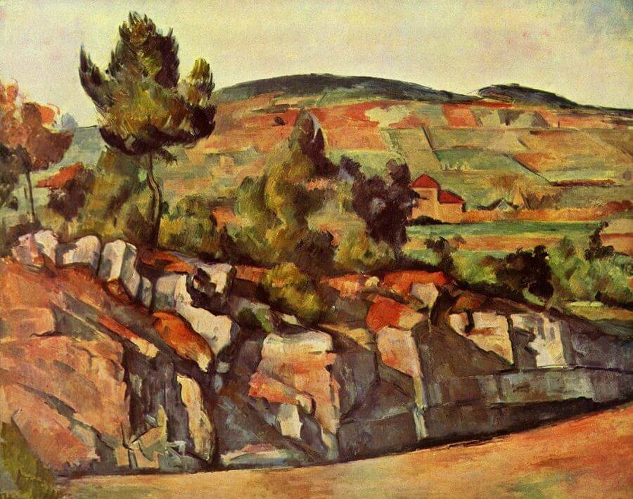 Mountains in Provence, 1886 by Paul Cezanne