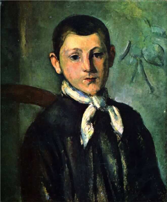Portrait of Louis Guillaume - by Paul Cezanne