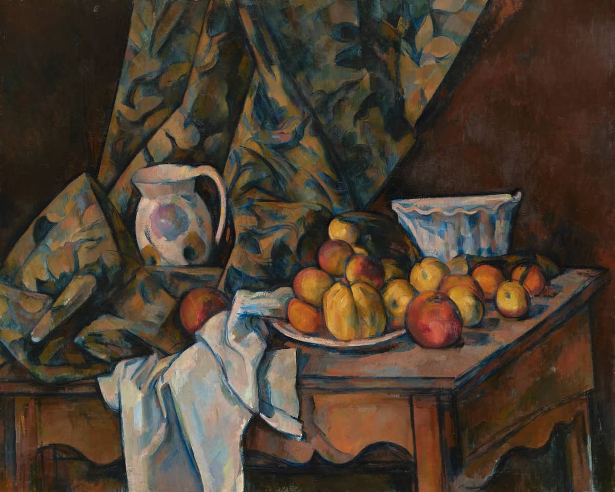 Still Life with Apples and Peaches, 1805 - by Paul Cezanne