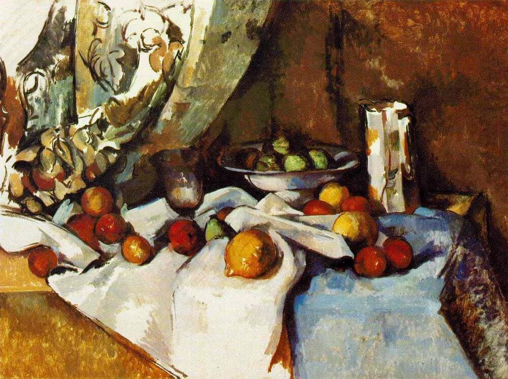 Still Life with Apples, 1898 by Paul Cezanne