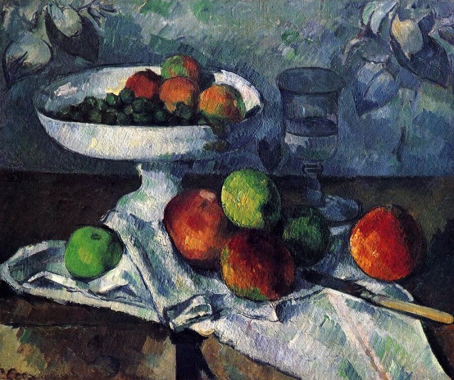 Still Life with Compotier, 1879 by Paul Cezanne
