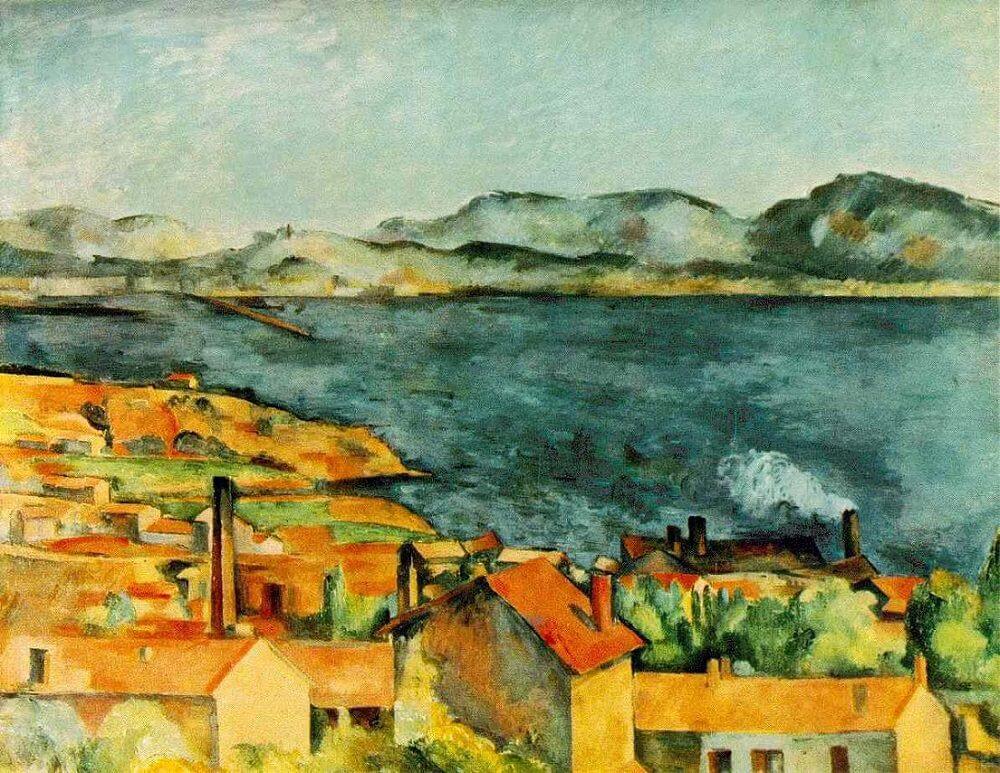 The Bay from L'Estaque, 1886 by Paul Cezanne