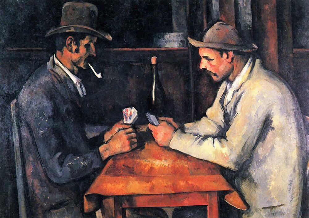 The Card Players, 1890-92 by Paul Cezanne