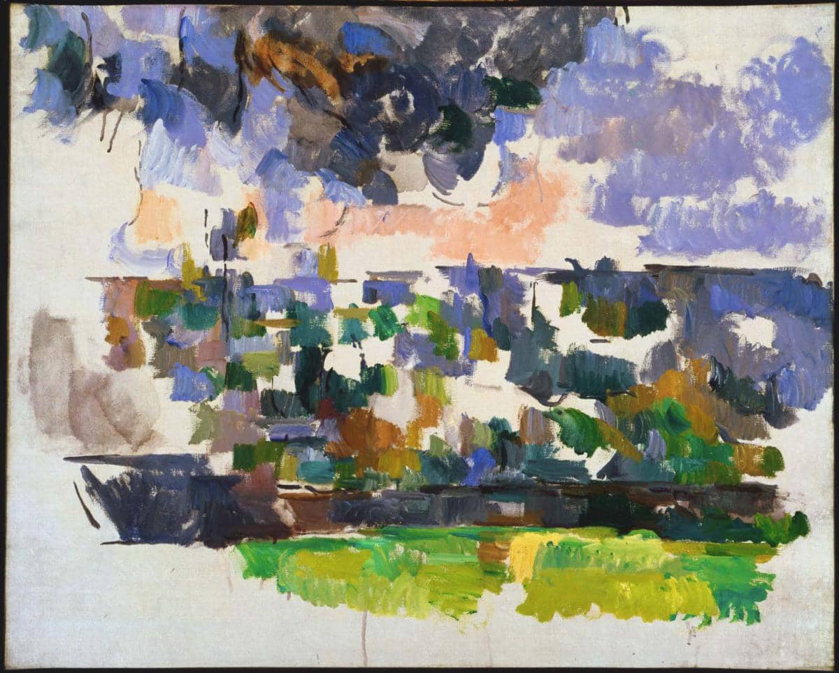 The Garden at Les Lauves, 1906 by Paul Cezanne