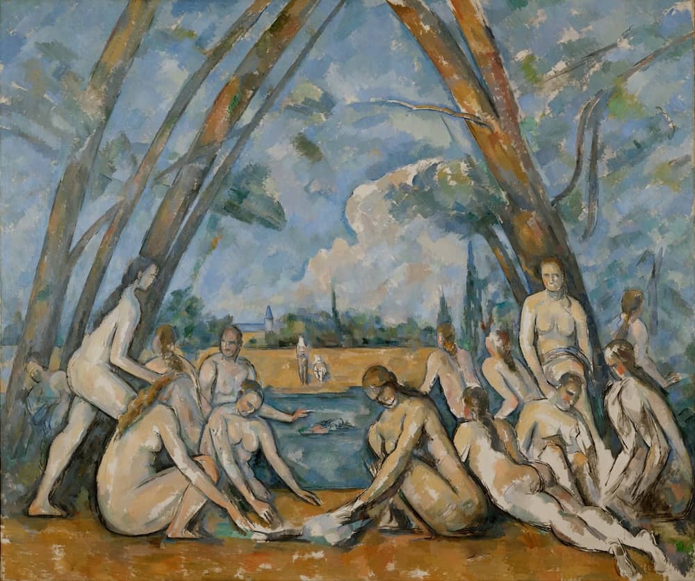 The Large Bathers, 1898-1905 by Paul Cezanne