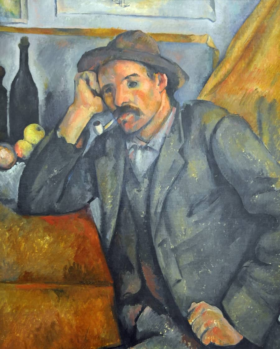 The Smoker, 1890 by Paul Cezanne