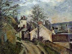 Dr Gachet House by Paul Cézanne