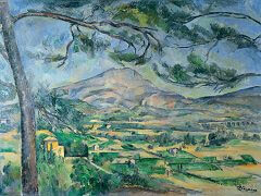 Mont Sainte Victoire, 1885 by Paul Cézanne