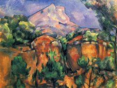 Quarry and Mont Sainte Victoire by Paul Cézanne